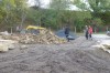 Schodiště a zídky z přírodního materiálu